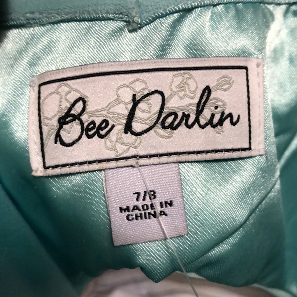 Bee Darlin Ice Blue Prom Dress Gem